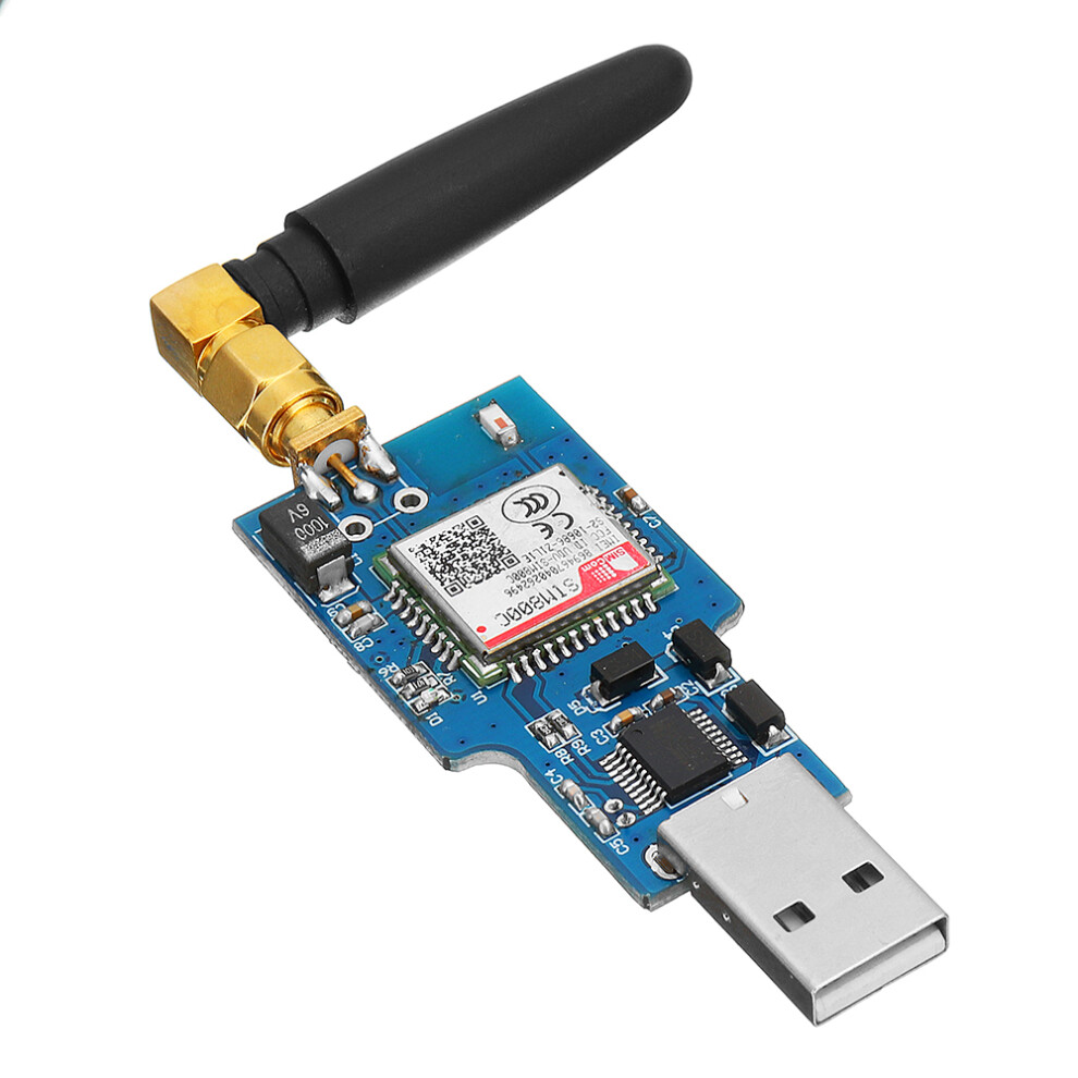 3Pcs Lc-Gsm-Sim800c-2 Usb To Gsm Serial Port Gprs Sim800c Module With Bluetooth Computer Control 300028198377
