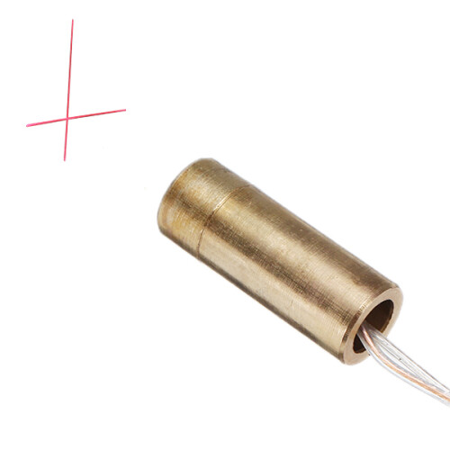 5 stuks 3V 650nM 5mW kruislaserdiode-module