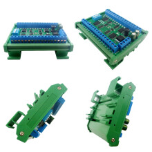 R4D1C32 12 V 32-Kanal DIN-Schienen RS485-Controller Modbus RTU-Protokoll Remote-PLC-Erweiterungsplatine