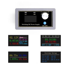 CNC DC-DC Buck-Boost-Wandler CC CV 0. 5–30 V 4A Schritt-up Schritt-down einstellbares geregeltes Netzteil-Modul für die Solarbatterieladung