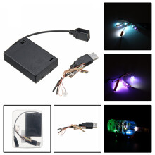 Kit de Luz LED DIY para LEGO 21313 Barco Dentro de uma Garrafa Brinquedo de Blocos de Construção