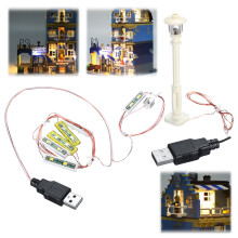 DIY LED Licht Beleuchtungsset NUR für LEGO 10190 Angelladen Bauklötze Modell