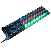 Sound Control Sensor Licht Musikpegelanzeige LED Audio Blitz Melodie Licht DIY Elektronikproduktion