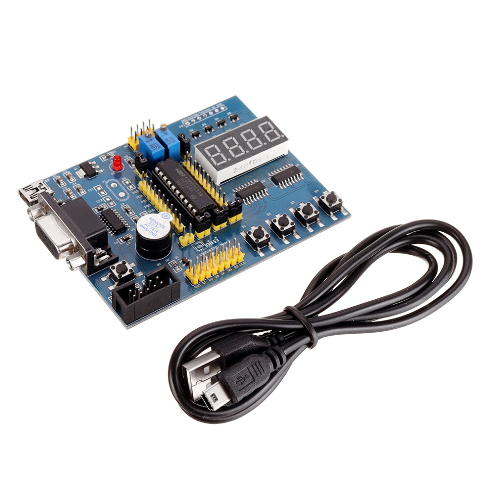 C8051f330 C8051f330d Development Board Learning Experiment Programmer Microcontroller C8051f Mini System Development Board With Usb Cable 6906140752653