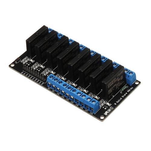 5V 8 Channel Solid State Relay High Level Trigger Module For 2