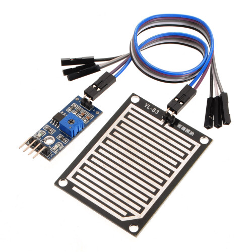 5pcs Módulo Sensor de Detecção de Humidade e Chuva de Gotas de Neve 1