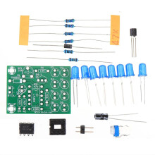 5 Stück LM358 Atemlicht Produktionskit Elektronik DIY Schulungsteile Elektrofahrzeug Modifikation LED Blau Blitz