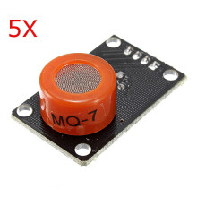 5 stuks MQ-7 MQ7 CO koolmonoxide gas sensor module