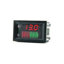 5 Stück DC 24 V 48 V 72 V Auto Blei-Säure-Batterie Kapazitätsanzeige 10 Segment Digitale Lithium-Batterie Ladezustandsanzeige