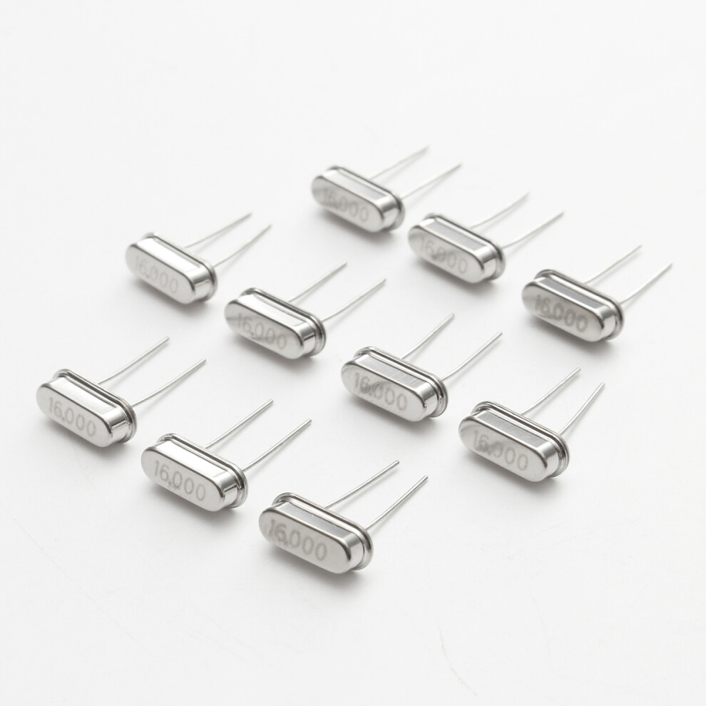 100Pcs Hc-49S 16Mhz 16 Mhz 16M Hz 16.000M Mini Passive Resonator Quartz Crystal Oscillator 921698298220