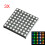 3Pcs Three-color Common Anode RGB LED Dot Matrix Display Module Compatible Colorduino 1