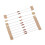 5pcs Simple Electronic Organ Kit DIY NE555 Soldering Practice Board Multi-notes Keyboard Set 10