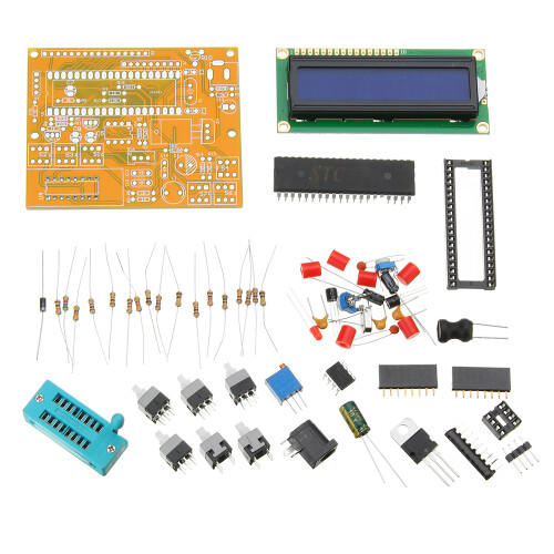 DIY High Precision Digital Inductance Meter Capacitance Meter Frequency Meter Kit 1