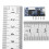 10pcs Geekcreit RX480E-4 433MHz Wireless RF Receiver Learning Code Decoder Module 4 Channel Output 10