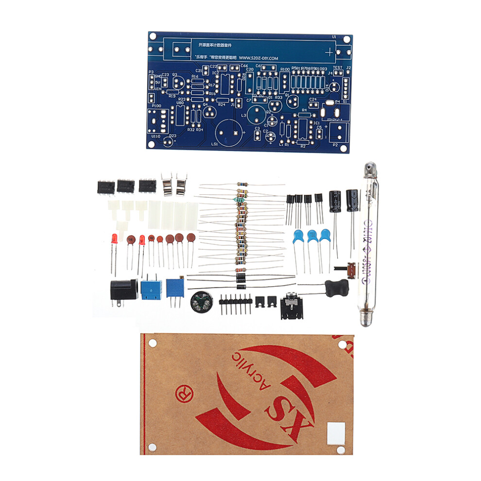 Diy Geiger Manual Counter Kit Module Miller Tube Gm Tube Nuclear Radiation Detector 8434443346180