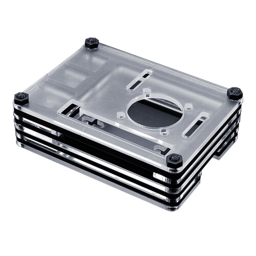 WX-4B07 4B210 9-laags acryl behuizing voor Raspberry Pi 4B 3D-printer 1
