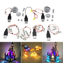 Kit de Iluminação LED DIY SOMENTE Para LEGO 71040 Blocos de Castelo Atualizados