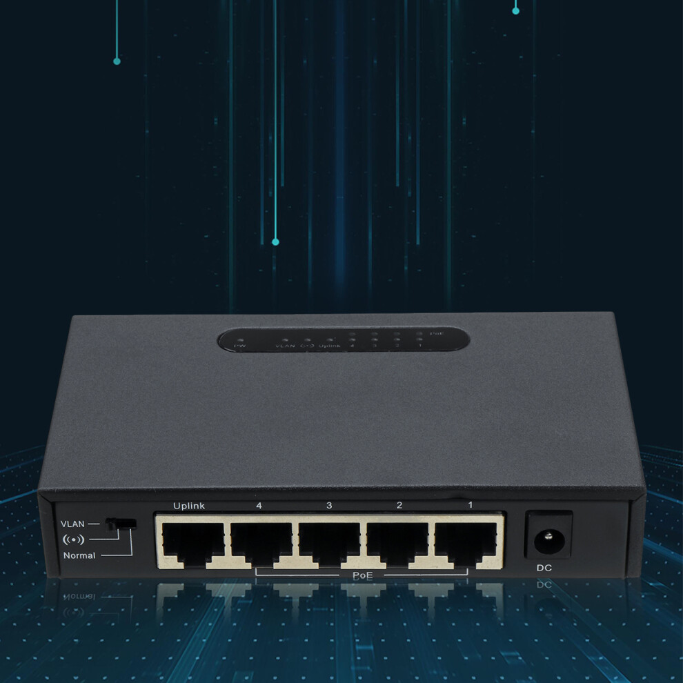 Ethernet HUB IEEE802.3af 4 Port POE Engine Switch 15.4W Power 100 M for IP Cameras NVR-image-OPC-PCKN2VF-NEW