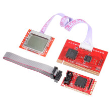PTI8 Tablet PCI Motherboard Diagnostic Tester - Post Test Card for PC, Laptop & Desktop, Dual LCD, PCI/PCIe/LPC Support, Broad Compatibility