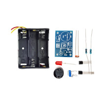 Fotosensitives Sound- und Lichtalarm-Kit Elektronische Bauteile DIY Handgemacht