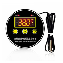 ZFX-W1602 Interruptor Termostático Ajustável com Display Digital Controlador de Temperatura Inteligente Incubadora de Alta Precisão