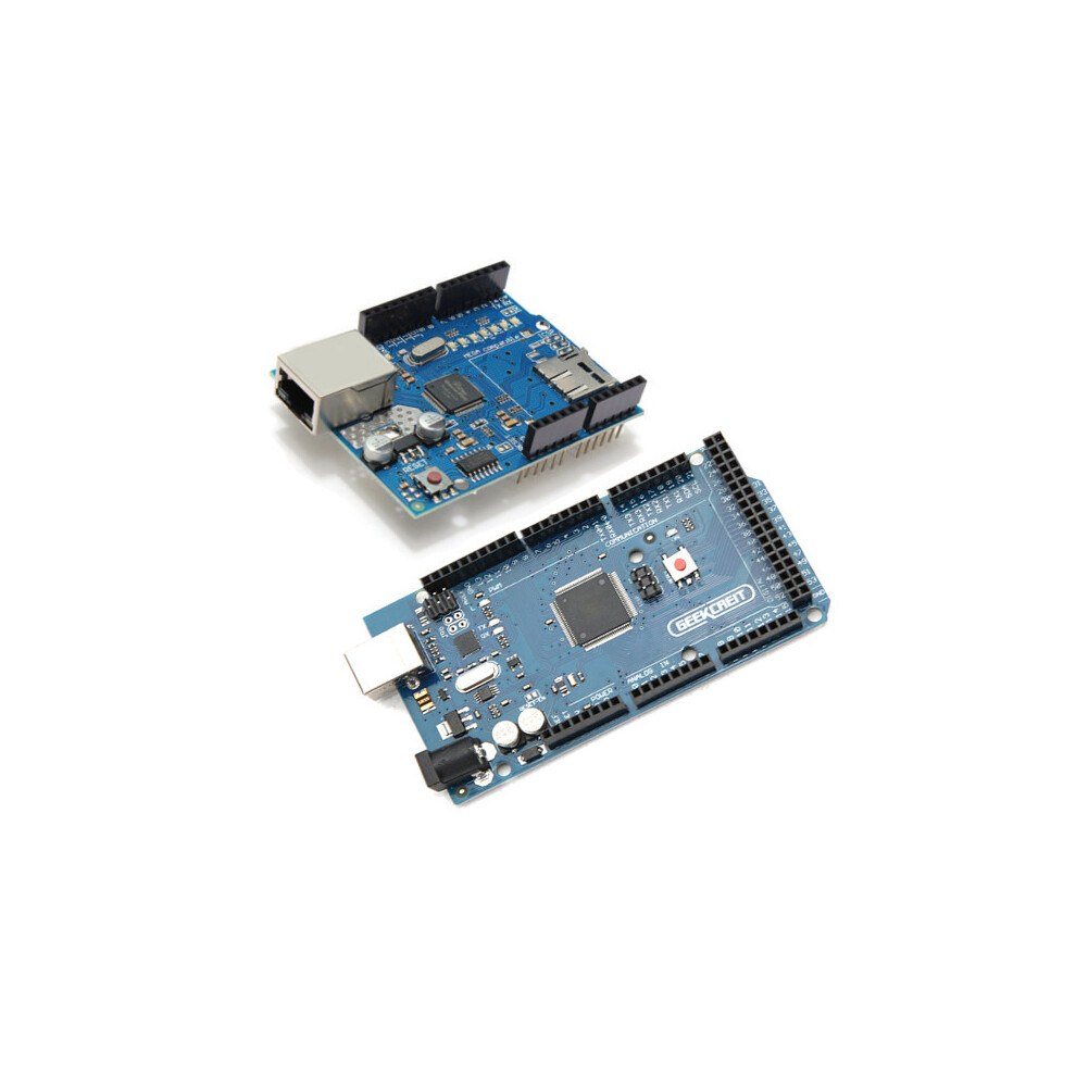 Mega 2560 R3 Development Board Mega2560 With Ethernet Shield W5100 773823744979