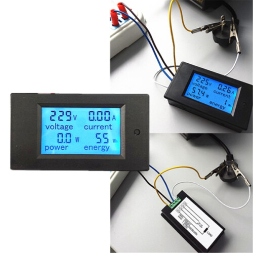 20A Power Monitor Module AC Meter Panel 1