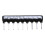 150PCS 9Pin Resistor Network Array 10K ohm A103J 10KR DIP Exclusion Network Resistor 3