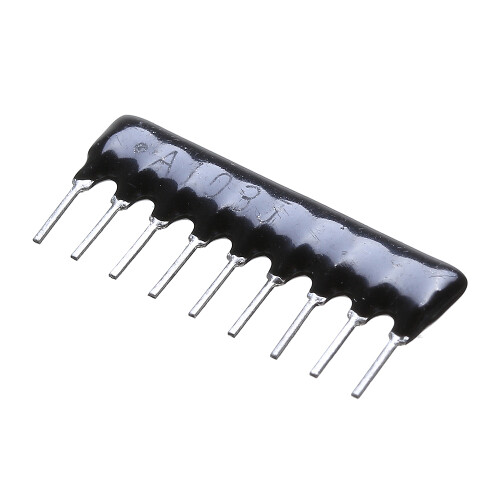 150PCS 9Pin Resistor Network Array 10K ohm A103J 10KR DIP Exclusion Network Resistor 1