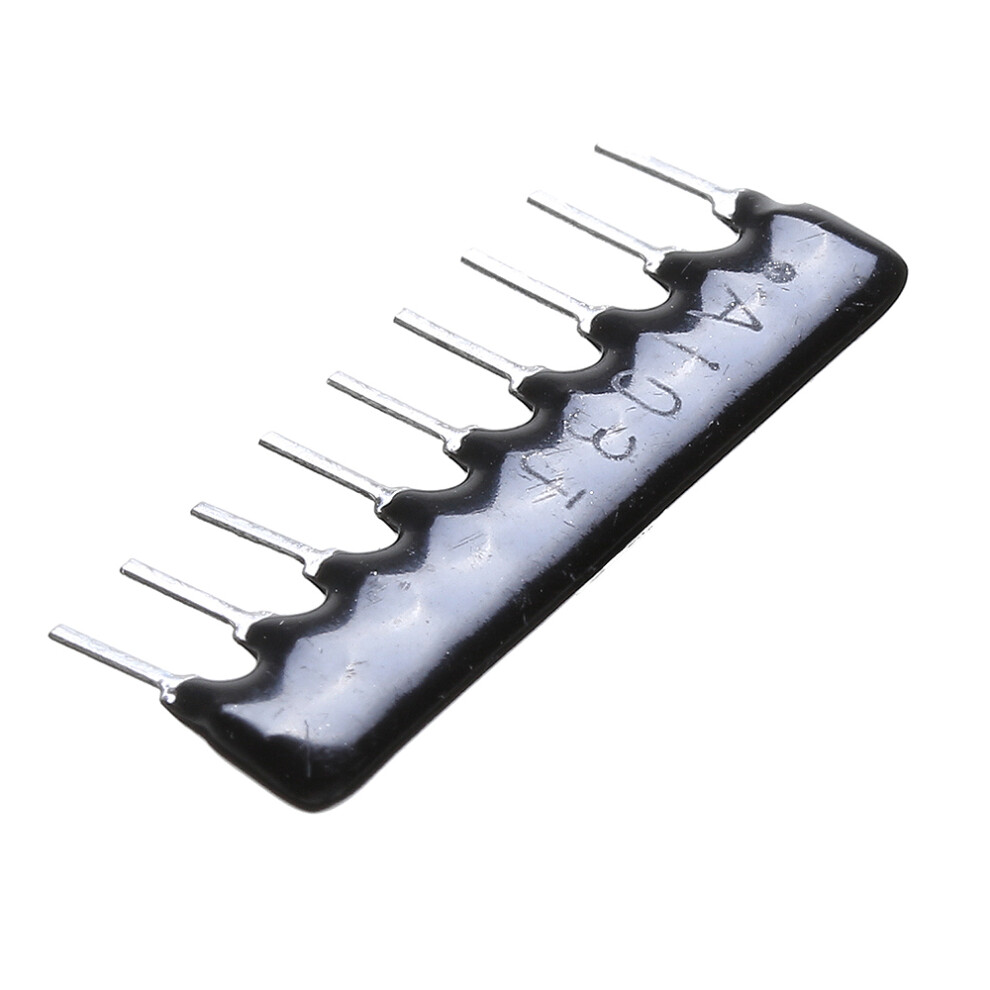 150Pcs 9Pin Resistor Network Array 10K Ohm A103j 10Kr Dip Exclusion Network Resistor 300028121276