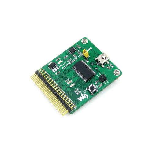 Waveshare CY7C68013A USB Kommunikationsmodul Entwicklungsboard mit eingebettetem 8051 Mikrocontroller Mini-Typ
