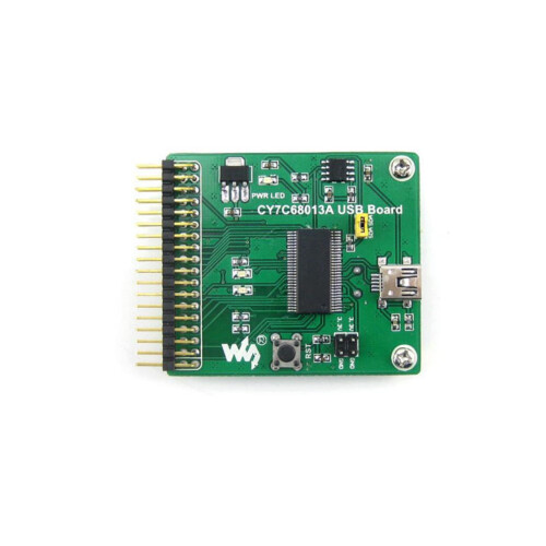 Waveshare CY7C68013A USB Kommunikationsmodul Entwicklungsboard mit eingebettetem 8051 Mikrocontroller Mini-Typ 1