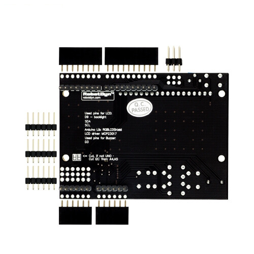 LCD RGB 16  2 + Tastatur + Summer Shield Display 2