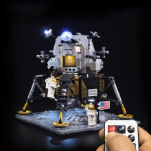 LED-valon valaistuspaketti LEGO 10266 Apollo 11: n kuussa laskeutumisalus rakentelukivi