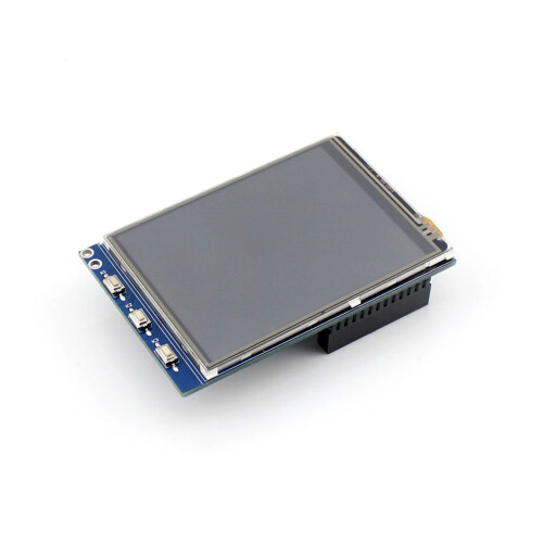 320  240 3. 2 Zoll resistiver Touchscreen TFT LCD für Raspberry Pi 1