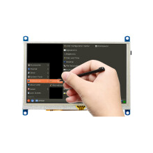 Waveshare 5 inch HDMI LCD (G) 800x480 Supports Various Systems Resistive Touch HD Display Screen Board VGA Audio Output