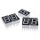 3Pcs Original Hiland 1Hz-50MHz Five LED Display Frequency Counter With Frequency Oscillator Kit 4