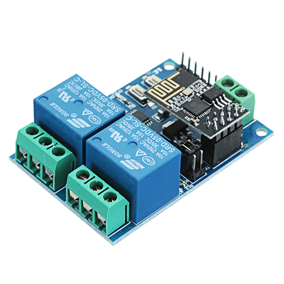 3Pcs 5V Esp8266 Dual Wifi Relay Module Internet Of Things Smart Home Mobile App Remote Switch 300028031988