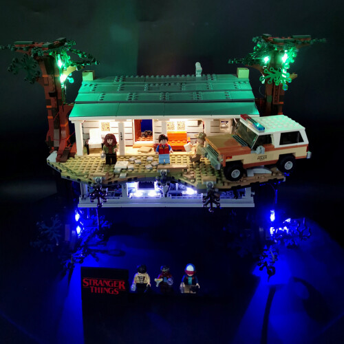 LED Light Lighting Kit Fit For LEGO 75810 Stranger Things The Upside Down World