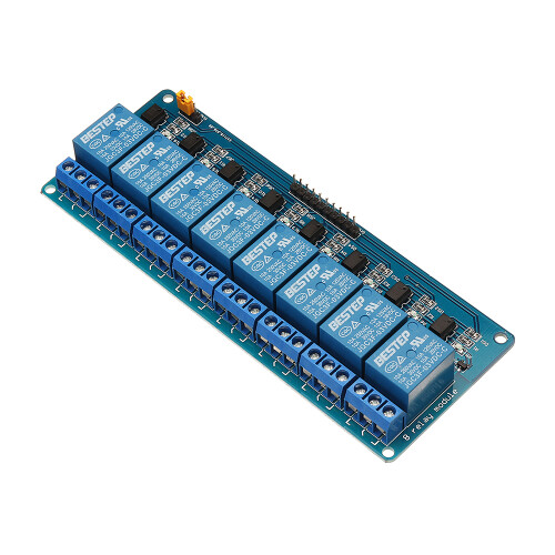 BESTEP 8 Channel 3.3V Relay Module Optocoupler Driver Relay Control Board Low Level 2