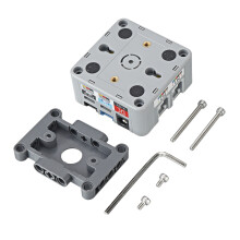 M5Stack BaseX Batteriebasis kompatibel mit EV3 Motor 4-Wege RJ11 Motor & 2-Wege Servi-Schnittstelle 900mAh Batterie im Board
