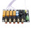 B9-001 4 Ways Audio Switch Input Selection Board Touch Button DC Or AC Input 2 Channel Stereo Source Switching Board 8