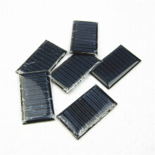 10 peças de células solares micro mini pequenas de 5V 30mA 53X30mm para brinquedos DIY