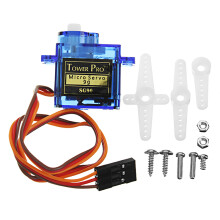 KittenBot 23x12.2x29mm SG90 9g Mini Servo met 25cm Draad voor Slimme Robotauto