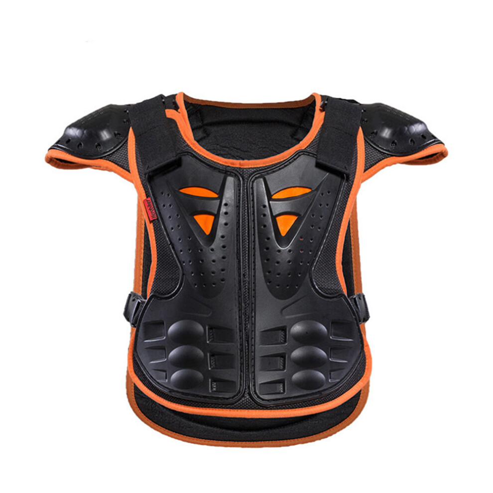 New Herobiker Motocross Motorcycle Child Skiing Skating Spine Shoulder Chest Guard Mesh Cloth Kids Armor 762179085553