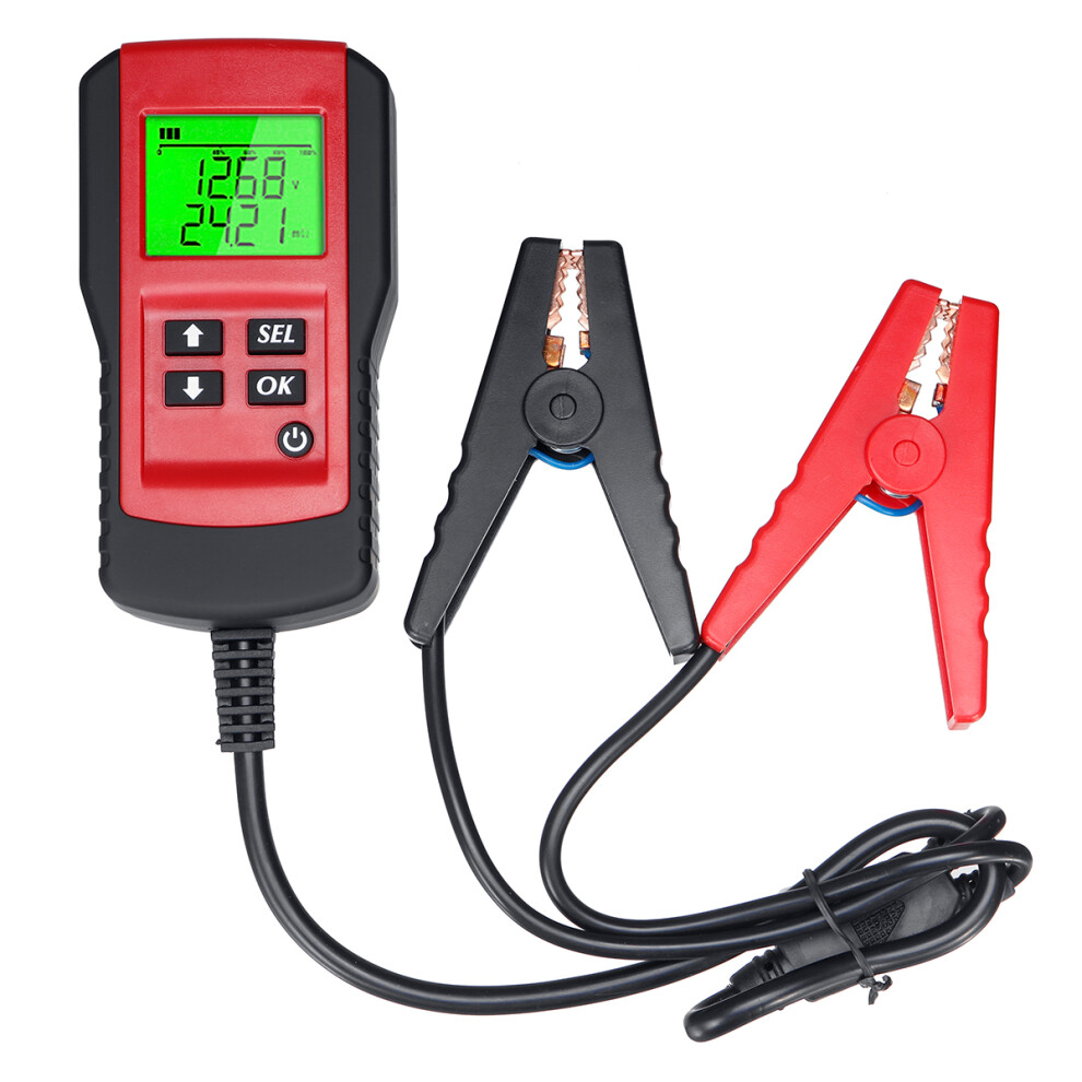 New 12V Ae300 Digital Lcd Battery Load Tester Analyzer Diagnostic Tool For Auto Car Motorcycle 762179089056
