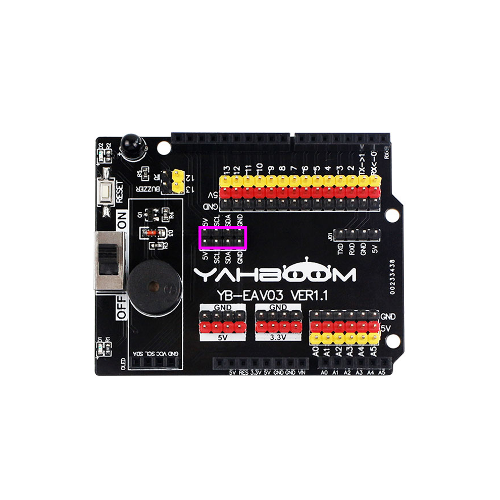 Yahboom Unoio Expansion Board Shield Sensor Electronic Module Development Board Compatible Arduino 921698621202