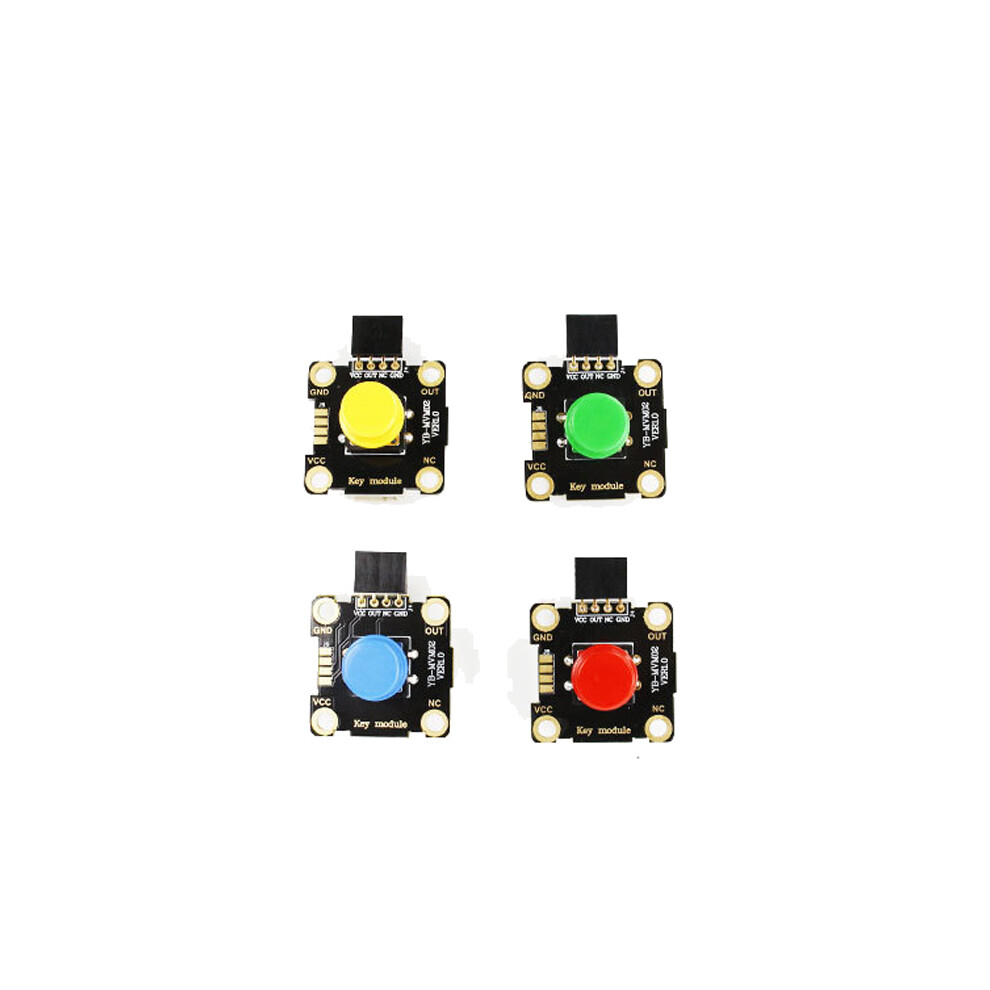 Micro:bit Independent Button Module Touch Switch Button Support 3 Connection Methods