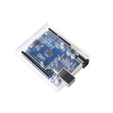UNO R3 Entwicklungsboard mit Acrylschutzbox DIY für Arduino
