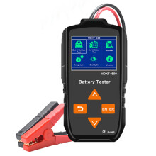 Neues MDXT-600 12 V 24 V Farb-LCD-Display 7 Sprachen Batterietester Lade-Diagnosetool CE RoHS-Zertifizierung Auto Motorrad System Te